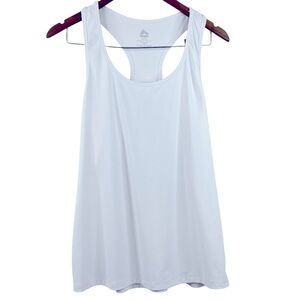 RBX White Racer Back Activewear Tank Top sz XL